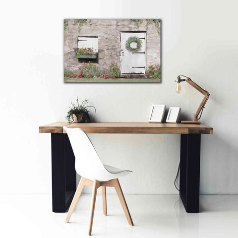 Image of 'Old Stone Cottage' by Lori Deiter, Canvas Wall Art,40 x 26