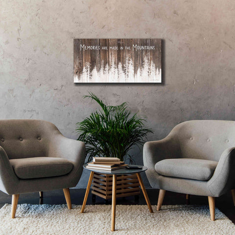 Image of 'Mountain Memories' by Lori Deiter, Canvas Wall Art,40 x 20