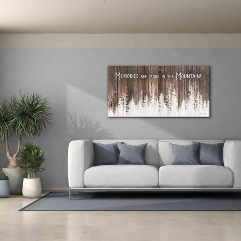 Image of 'Mountain Memories' by Lori Deiter, Canvas Wall Art,60 x 30