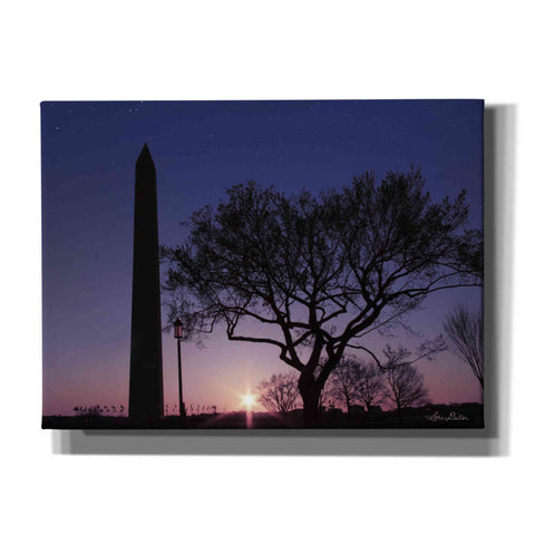 Image of 'Nightfall at the Washington Monument' by Lori Deiter, Canvas Wall Art