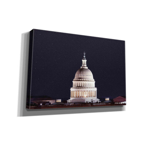 Image of 'US Capital at Night' by Lori Deiter, Canvas Wall Art