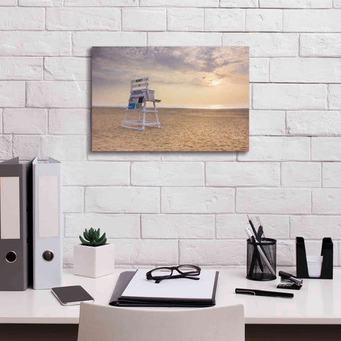 Image of 'Circles in the Sand' by Lori Deiter, Canvas Wall Art,18 x 12