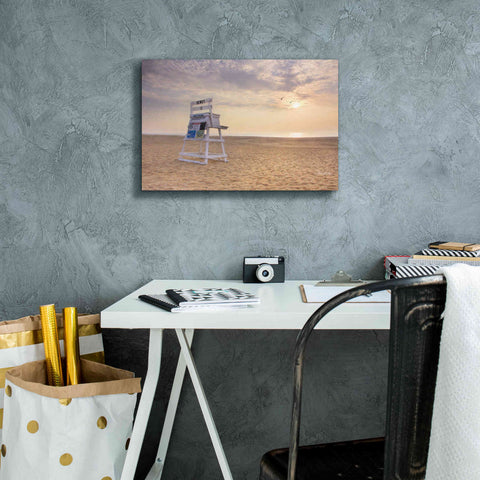 Image of 'Circles in the Sand' by Lori Deiter, Canvas Wall Art,18 x 12