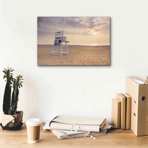 Image of 'Circles in the Sand' by Lori Deiter, Canvas Wall Art,18 x 12