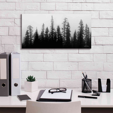 Image of 'Rocky's Trees' by Lori Deiter, Canvas Wall Art,24 x 12