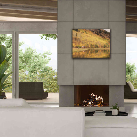 Image of 'San Juan Cabin' by Lori Deiter, Canvas Wall Art,34 x 26