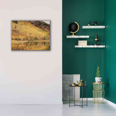 Image of 'San Juan Cabin' by Lori Deiter, Canvas Wall Art,34 x 26