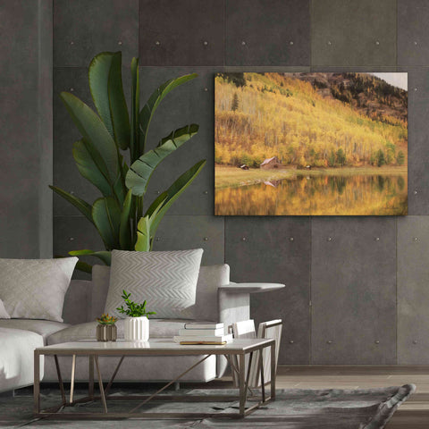 Image of 'San Juan Cabin' by Lori Deiter, Canvas Wall Art,54 x 40