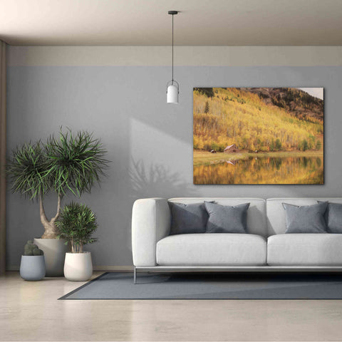 Image of 'San Juan Cabin' by Lori Deiter, Canvas Wall Art,54 x 40