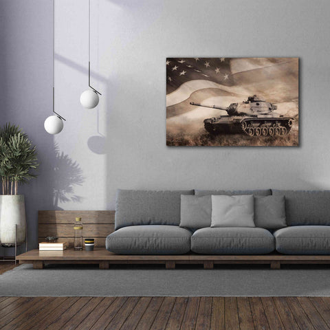 Image of 'The Liberator Tank' by Lori Deiter, Canvas Wall Art,60 x 40