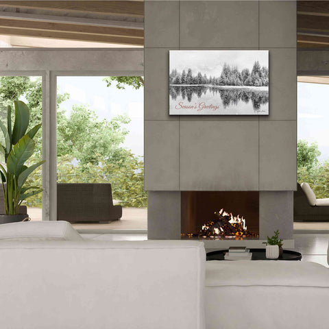 Image of 'Schwabachers Seasons Greetings' by Lori Deiter, Canvas Wall Art,40 x 26
