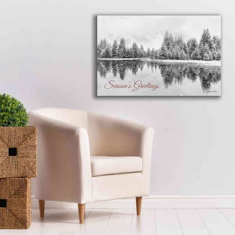 Image of 'Schwabachers Seasons Greetings' by Lori Deiter, Canvas Wall Art,40 x 26