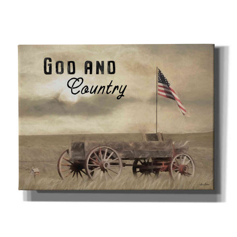 Image of 'God and Country' by Lori Deiter, Canvas Wall Art