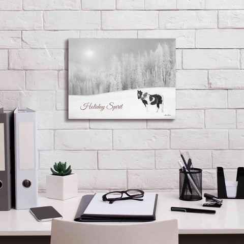 Image of 'Holiday Spirit' by Lori Deiter, Canvas Wall Art,16 x 12