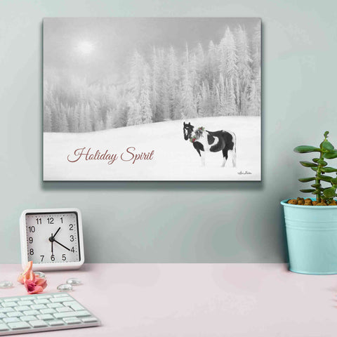 Image of 'Holiday Spirit' by Lori Deiter, Canvas Wall Art,16 x 12