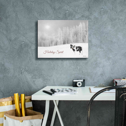 Image of 'Holiday Spirit' by Lori Deiter, Canvas Wall Art,16 x 12