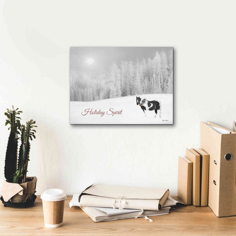 Image of 'Holiday Spirit' by Lori Deiter, Canvas Wall Art,16 x 12