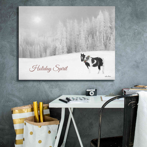 Image of 'Holiday Spirit' by Lori Deiter, Canvas Wall Art,34 x 26