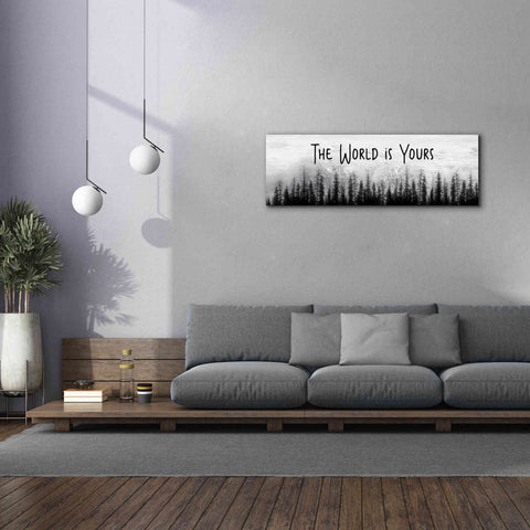 Image of 'The World is Yours' by Lori Deiter, Canvas Wall Art,60 x 20