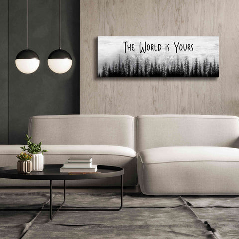 Image of 'The World is Yours' by Lori Deiter, Canvas Wall Art,60 x 20