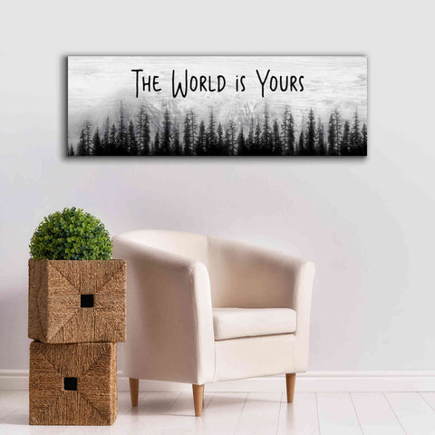 Image of 'The World is Yours' by Lori Deiter, Canvas Wall Art,60 x 20