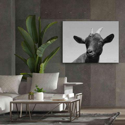 Image of 'Lake Tobias Goat I' by Lori Deiter, Canvas Wall Art,54 x 40