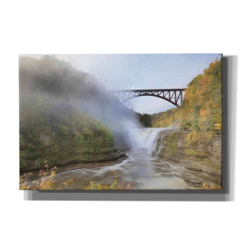 Image of 'Letchworth Upper Falls' by Lori Deiter, Canvas Wall Art