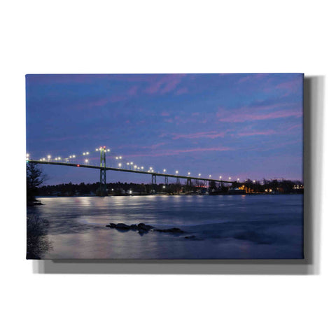 Image of 'Bridge at Night' by Lori Deiter, Canvas Wall Art