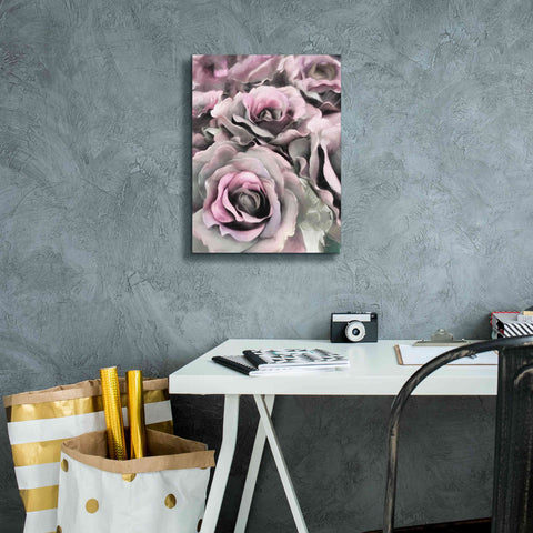Image of 'Painted Roses' by Lori Deiter, Canvas Wall Art,12 x 16
