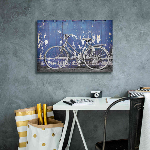 Image of 'Grungy Bike' by Lori Deiter, Canvas Wall Art,26 x 18