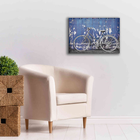 Image of 'Grungy Bike' by Lori Deiter, Canvas Wall Art,26 x 18