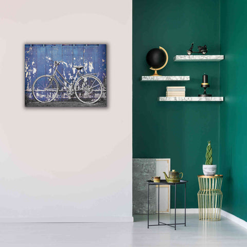 Image of 'Grungy Bike' by Lori Deiter, Canvas Wall Art,34 x 26