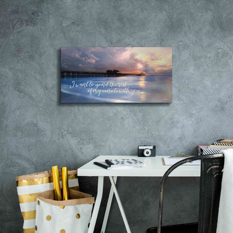 Image of 'Rest of My Sunsets I' by Lori Deiter, Canvas Wall Art,24 x 12
