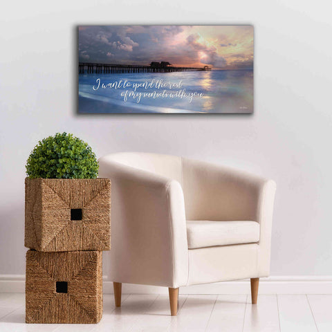 Image of 'Rest of My Sunsets I' by Lori Deiter, Canvas Wall Art,40 x 20