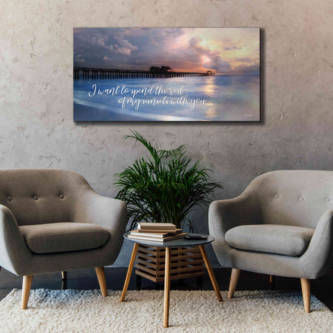 Image of 'Rest of My Sunsets I' by Lori Deiter, Canvas Wall Art,60 x 30