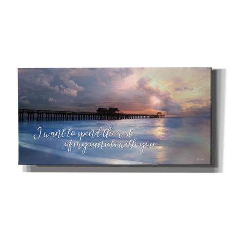 Image of 'Rest of My Sunsets I' by Lori Deiter, Canvas Wall Art