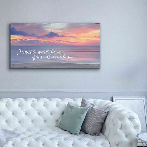 Image of 'Rest of My Sunsets II' by Lori Deiter, Canvas Wall Art,60 x 30