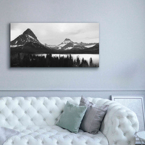 Image of 'Swiftcurrent Lake' by Lori Deiter, Canvas Wall Art,60 x 30