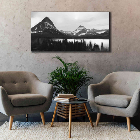Image of 'Swiftcurrent Lake' by Lori Deiter, Canvas Wall Art,60 x 30