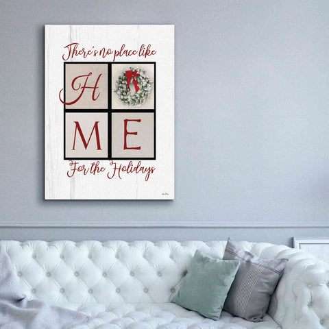 Image of 'There's No Place Like Home for the Holidays' by Lori Deiter, Canvas Wall Art,40 x 54