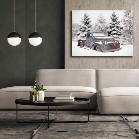 Image of 'Chevy at the Tree Farm' by Lori Deiter, Canvas Wall Art,54 x 40