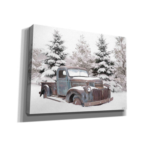 Image of 'Chevy at the Tree Farm' by Lori Deiter, Canvas Wall Art