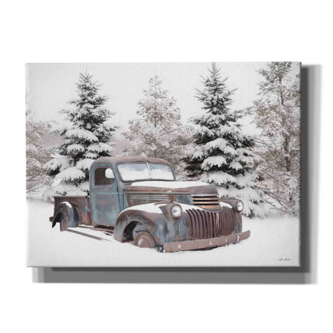 Image of 'Chevy at the Tree Farm' by Lori Deiter, Canvas Wall Art