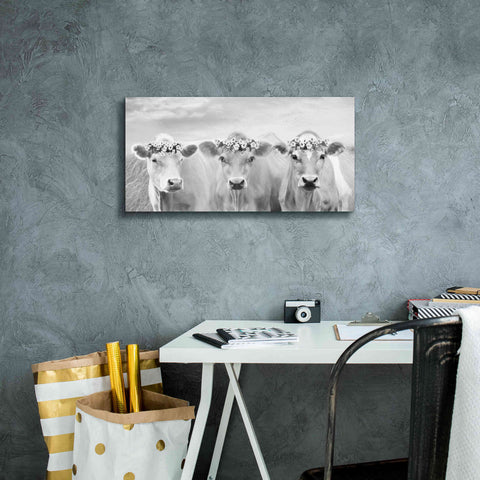 Image of 'The Flower Girls' by Lori Deiter, Canvas Wall Art,24 x 12