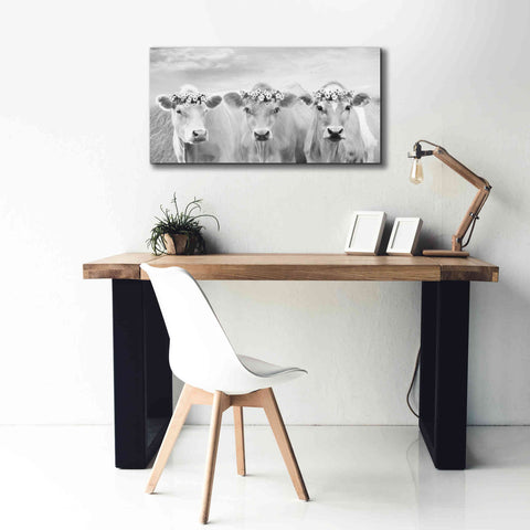 Image of 'The Flower Girls' by Lori Deiter, Canvas Wall Art,40 x 20