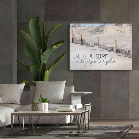 Image of 'Life is a Story' by Lori Deiter, Canvas Wall Art,54 x 40