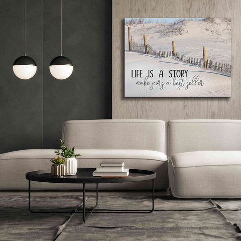 Image of 'Life is a Story' by Lori Deiter, Canvas Wall Art,54 x 40