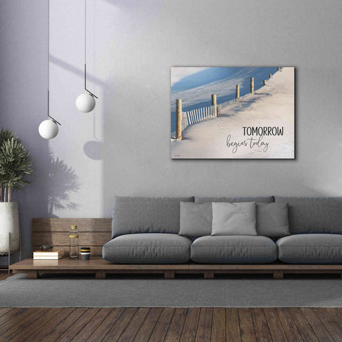 Image of 'Tomorrow Begins Today' by Lori Deiter, Canvas Wall Art,54 x 40