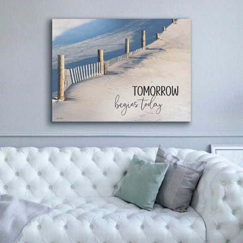 Image of 'Tomorrow Begins Today' by Lori Deiter, Canvas Wall Art,54 x 40