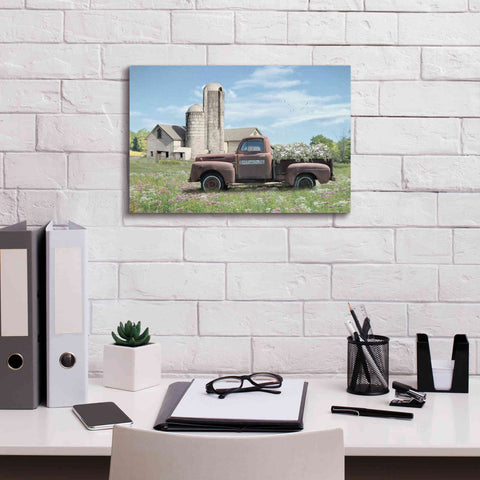 Image of 'Annville Summer Fields' by Lori Deiter, Canvas Wall Art,18 x 12